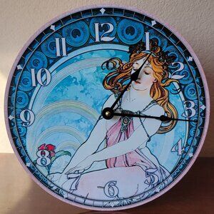 Art Nouveau Wall Clock